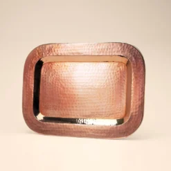 Sertodo Copper Thessaly Recycled Copper Rectangle Platter