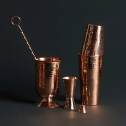 Sertodo Copper Kitchen + Dining Essential Recycled Copper Mixologist Set