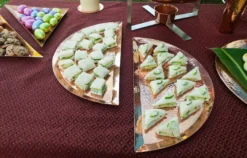 Sertodo Copper Kitchen + Dining Half Moon Recycled Copper Platter Set