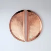 Sertodo Copper Kitchen + Dining Half Moon Recycled Copper Platter Set