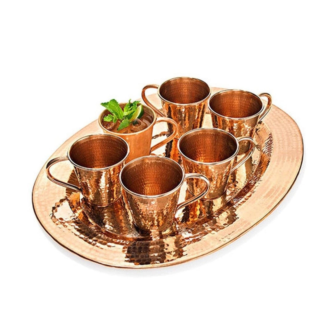 Sertodo Copper Copper Service For Six Moscow Mule Mug Set Kitchen + Dining 6 Sertodo Copper Copper Service For Six Moscow Mule Mug Set Kitchen + Dining