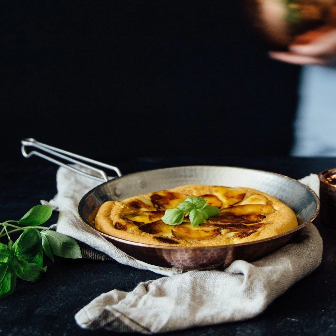 Sertodo Copper Copper Skillet Pan 4 Sertodo Copper Copper Skillet Pan