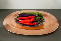 Sertodo Copper Copper Thessaly Oval Platter