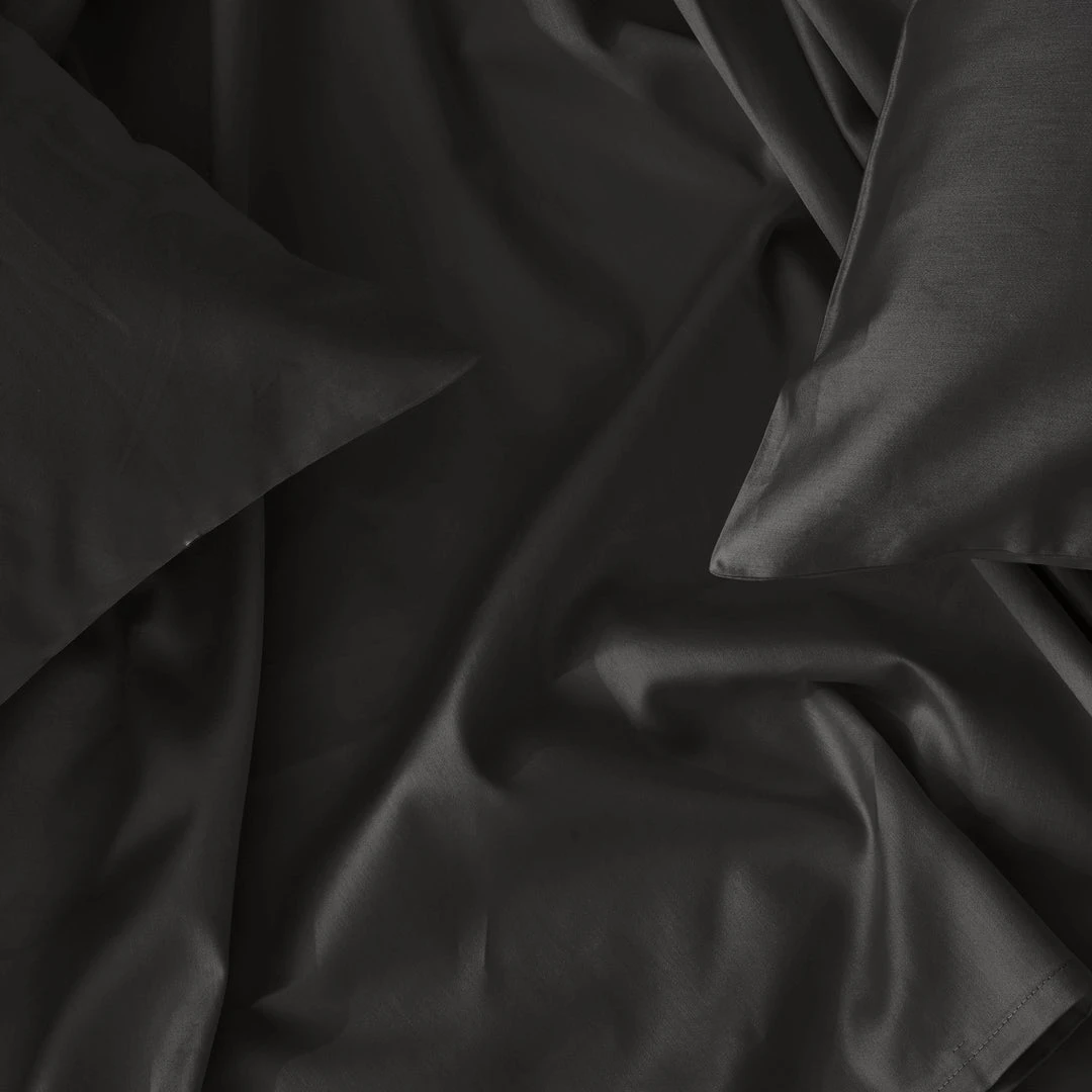 Looma Sateen Sheet Set - Charcoal 8 Looma Sateen Sheet Set - Charcoal