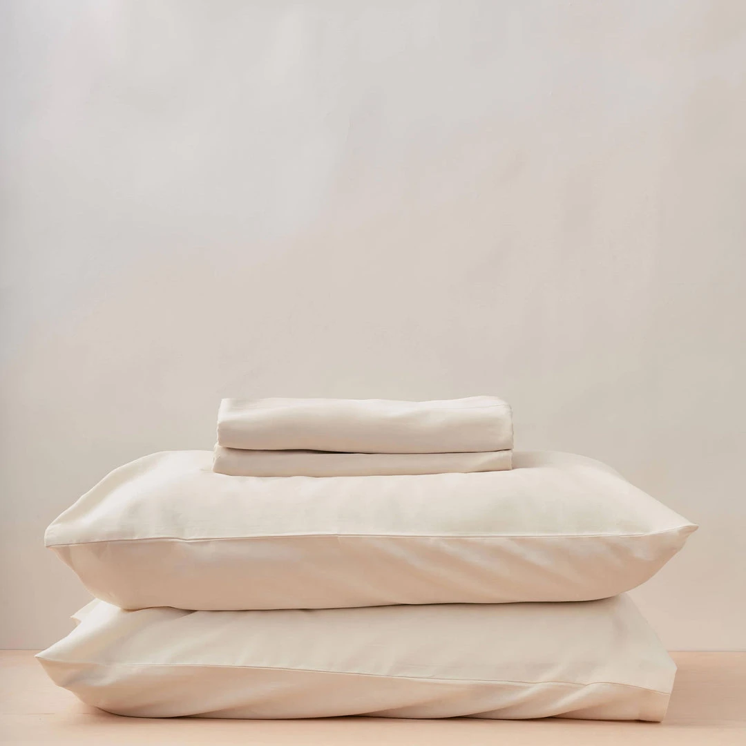 Looma Sateen Sheet Set - Natural 3 Looma Sateen Sheet Set - Natural
