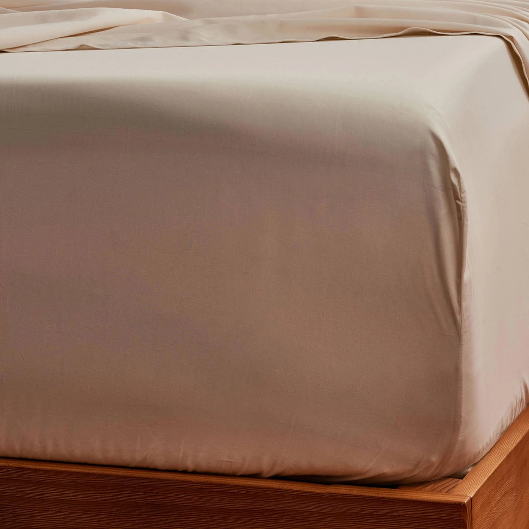 Looma Sateen Sheet Set - Natural 7 Looma Sateen Sheet Set - Natural