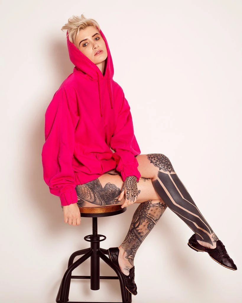 ONE432 Showda Upcycled Unisex Hoodie Clothing 4 ONE432 Showda Upcycled Unisex Hoodie Clothing