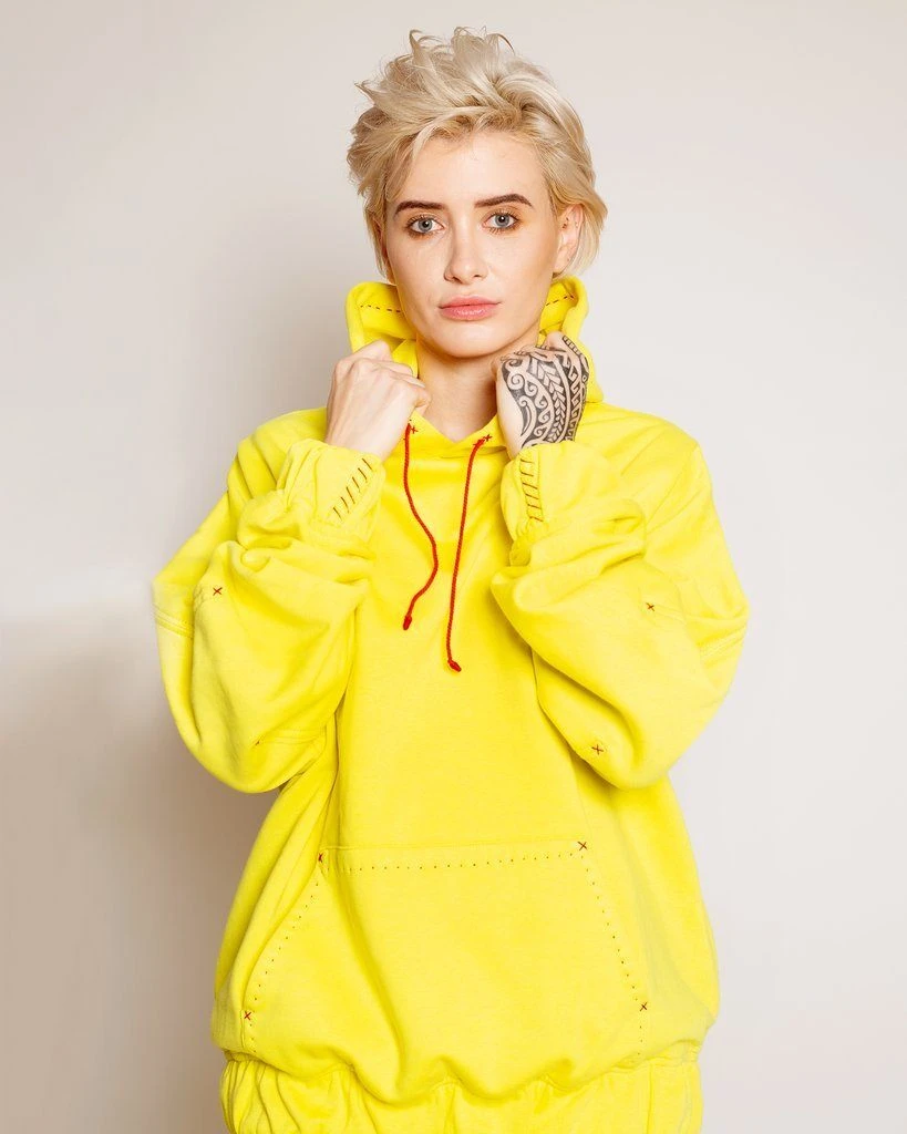 ONE432 Showda Upcycled Unisex Hoodie Clothing 5 ONE432 Showda Upcycled Unisex Hoodie Clothing