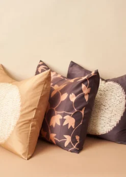 Studio Variously Shunya Silk Throw Pillow - Black Home Goods 15 Studio Variously Shunya Silk Throw Pillow - Black Home Goods