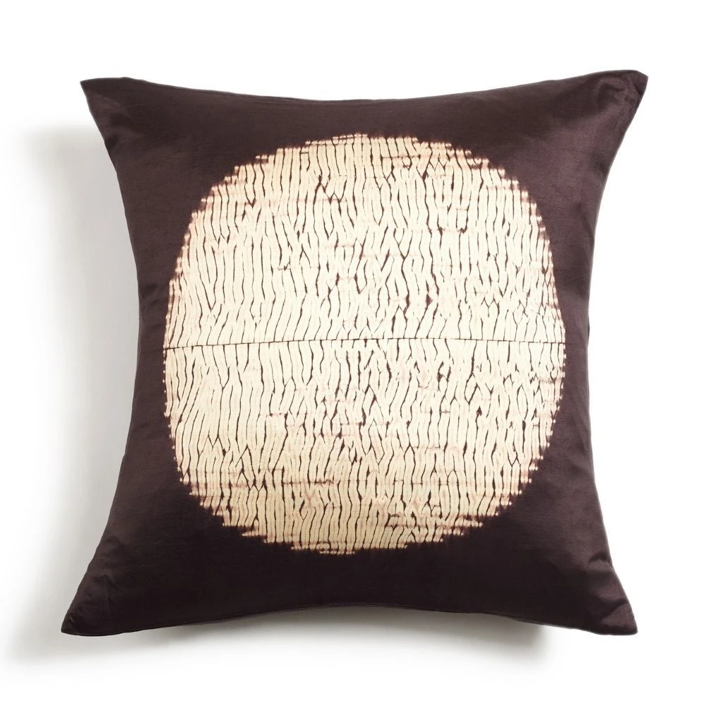 Studio Variously Shunya Silk Throw Pillow - Black Home Goods 3 Studio Variously Shunya Silk Throw Pillow - Black Home Goods