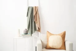 Studio Variously Shunya Silk Throw Pillow - Gold 17 Studio Variously Shunya Silk Throw Pillow - Gold