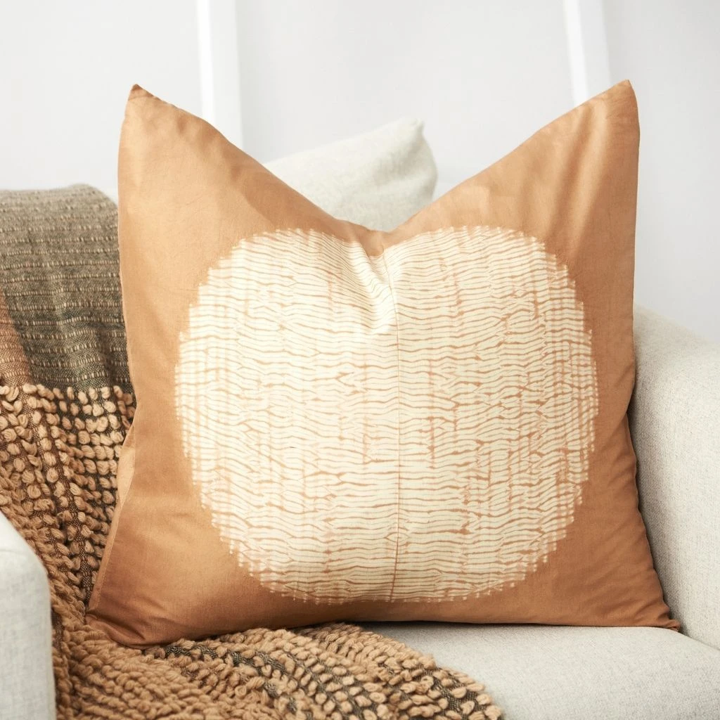 Studio Variously Shunya Silk Throw Pillow - Gold 6 Studio Variously Shunya Silk Throw Pillow - Gold