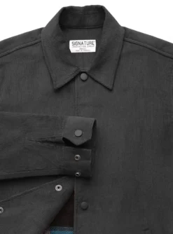 Signature Innovation Group Gifts Men's Johnny Corduroy Lined Jacket - Black