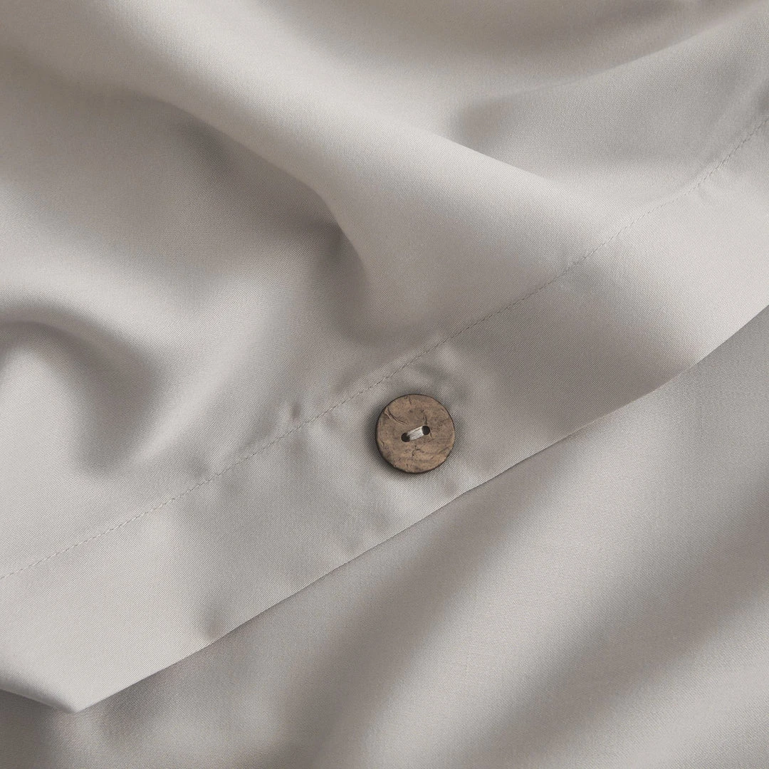 Sijo Tencel Eucalyptus Duvet Cover - Fog 5 Sijo Tencel Eucalyptus Duvet Cover - Fog