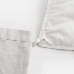 Sijo Best Sellers French Linen Duvet Cover - Fog 9 Sijo Best Sellers French Linen Duvet Cover - Fog