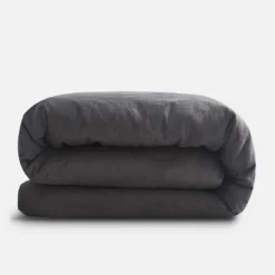 Sijo BIPOC Owned French Linen Duvet Cover - Slate