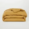 Sijo Home Goods French Linen Duvet Cover - Turmeric