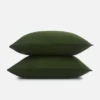 Sijo Best Sellers French Linen Pillowcase Set - Forest