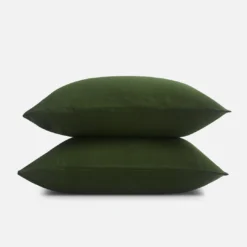 Sijo Best Sellers French Linen Pillowcase Set - Forest
