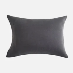 Sijo Home Goods French Linen Pillowcase Set - Slate