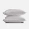 Sijo French Linen Pillowcase Set - Snow Home Goods 2 Sijo French Linen Pillowcase Set - Snow Home Goods