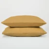 Sijo Home Goods French Linen Pillowcase Set - Turmeric