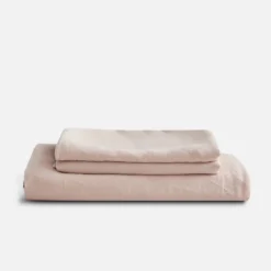 Sijo French Linen Sheet Set - Blush