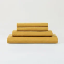 Sijo French Linen Sheet Set - Turmeric