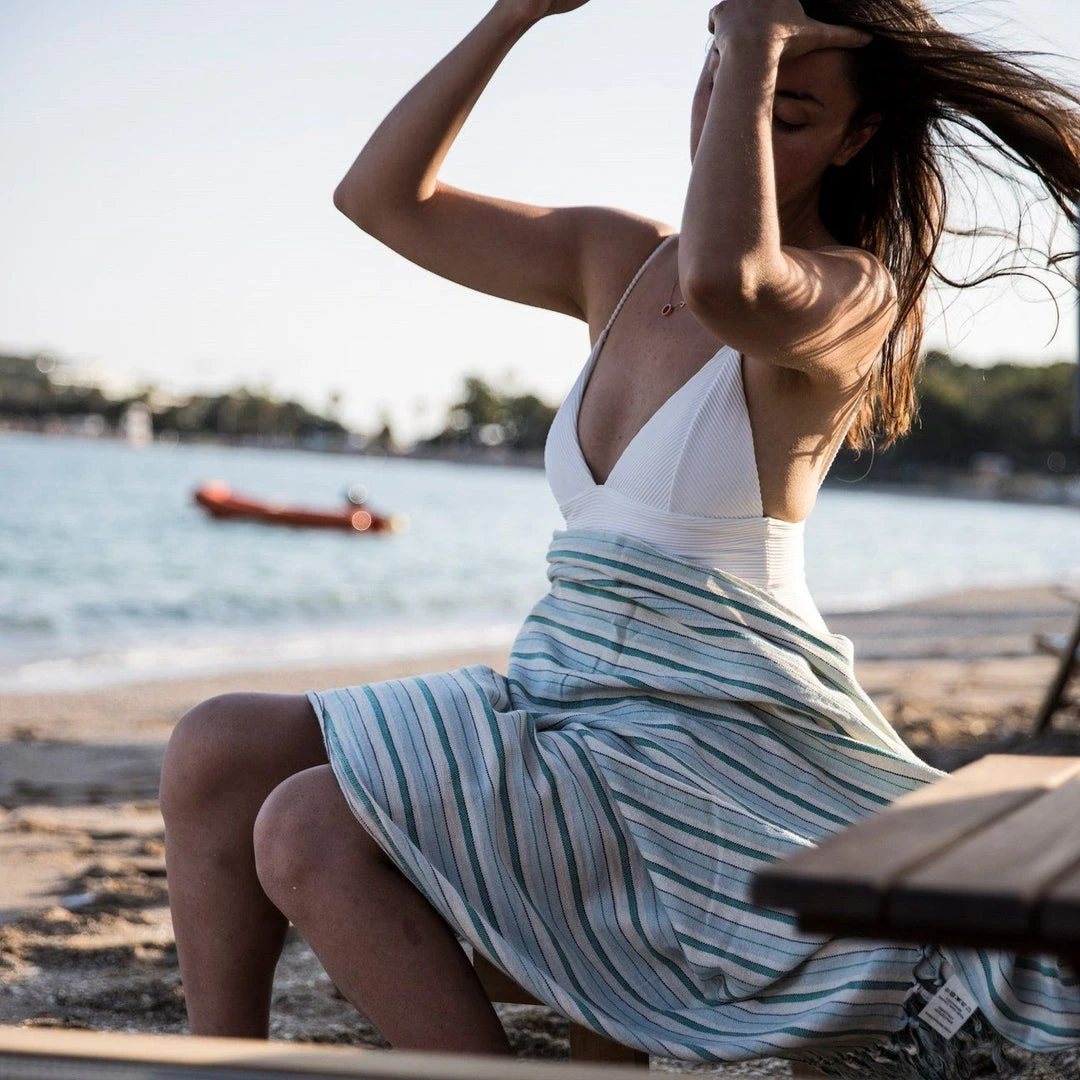 Anatolico Sky Turkish Towels 6 Anatolico Sky Turkish Towels