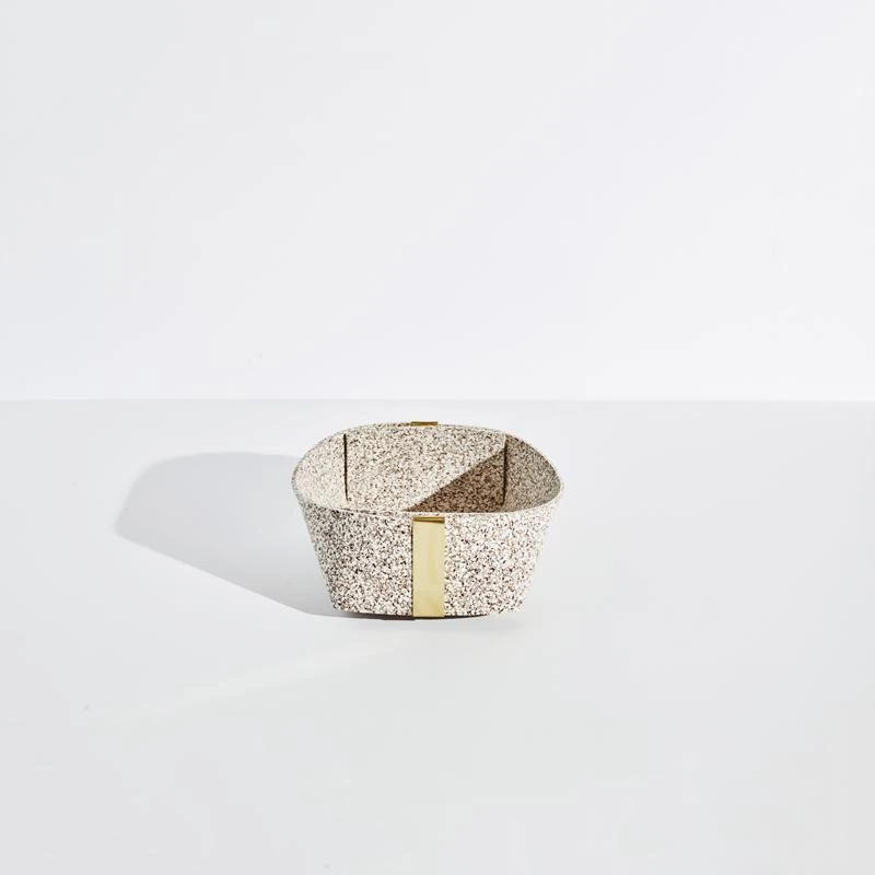 Slash Objects Best Sellers Recycled Rubber + Brass Basket Set - Sand 7 Slash Objects Best Sellers Recycled Rubber + Brass Basket Set - Sand