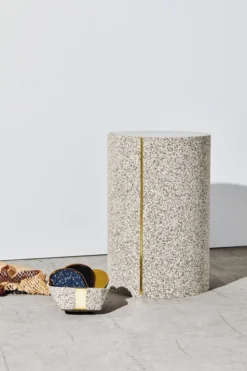 Slash Objects Best Sellers Recycled Rubber + Brass Basket Set - Sand 22 Slash Objects Best Sellers Recycled Rubber + Brass Basket Set - Sand