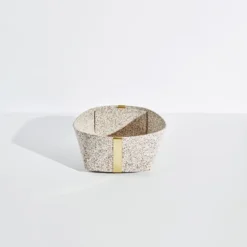 Slash Objects Best Sellers Recycled Rubber + Brass Basket Set - Sand 18 Slash Objects Best Sellers Recycled Rubber + Brass Basket Set - Sand