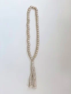 Ceremonia Wooden Beaded Tassel