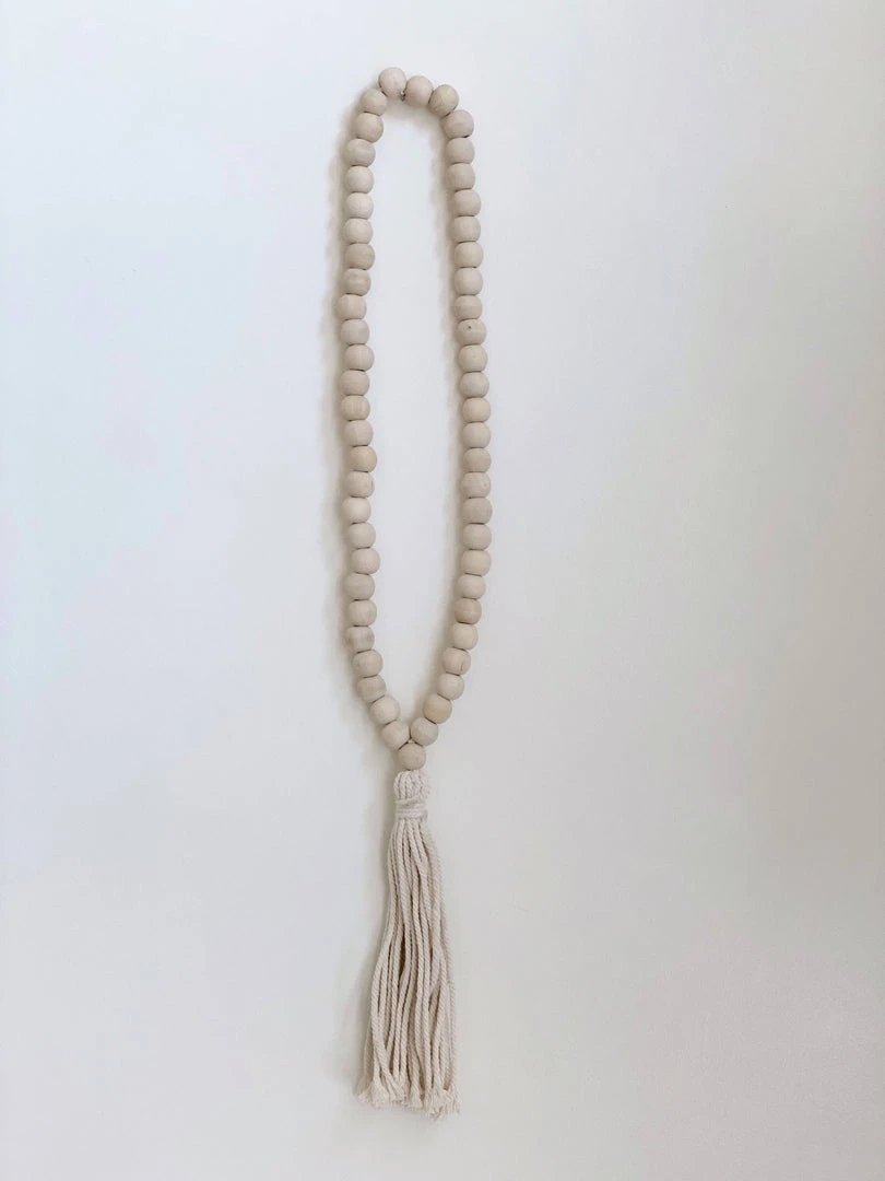 Ceremonia Wooden Beaded Tassel 3 Ceremonia Wooden Beaded Tassel