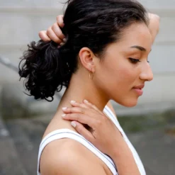 Nisolo Best Sellers Small Upcycled Brass Hoop Earrings