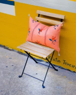 Soil To Studio Best Sellers Nina Linen Throw Pillow Cover - Terracota