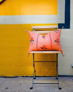 Soil To Studio Best Sellers Nina Linen Throw Pillow Cover - Terracota