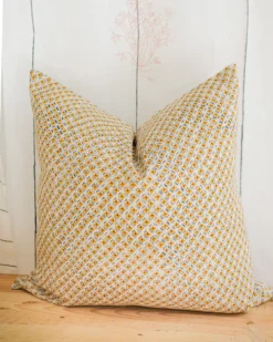 Soil To Studio Jodha Linen Throw Pillow Cover