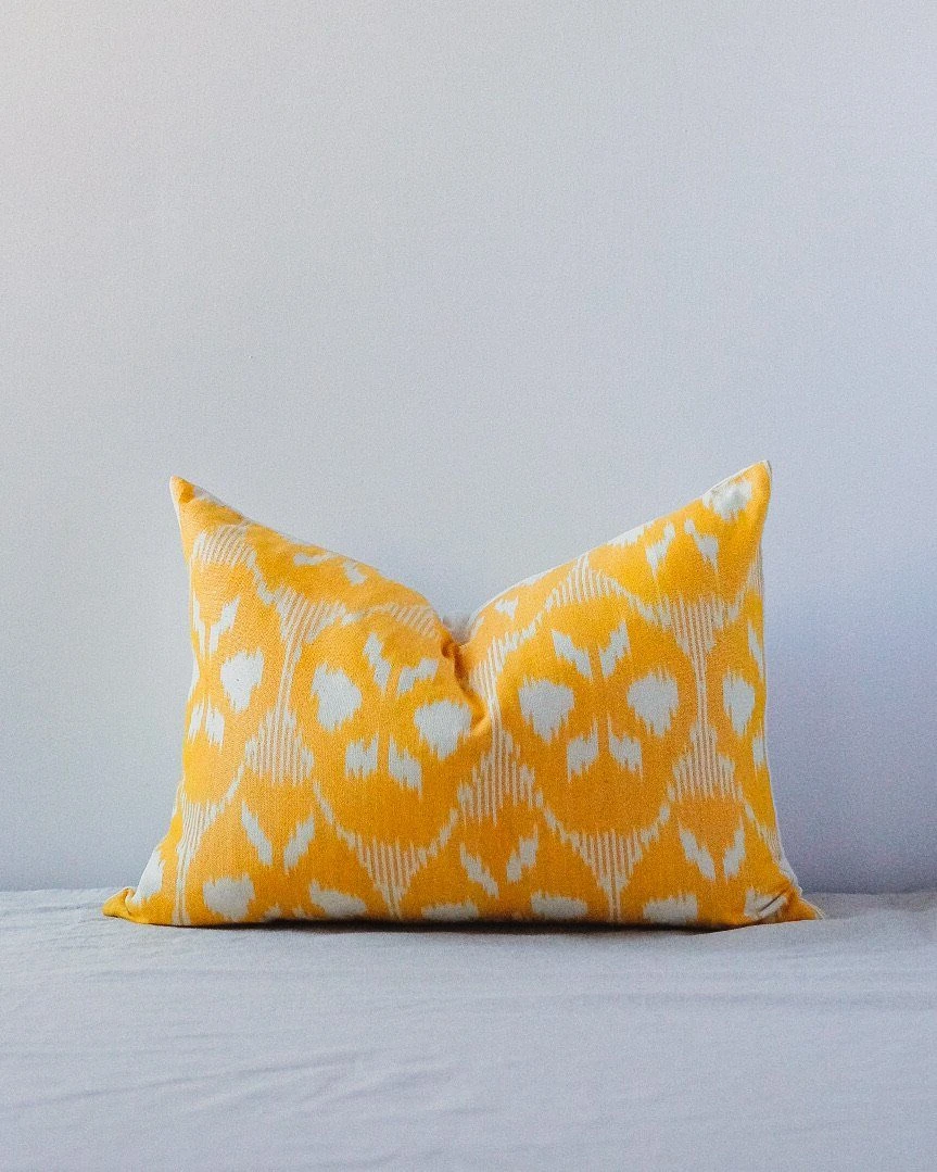 Soil To Studio Navya Ikat Throw Pillow Cover 3 Soil To Studio Navya Ikat Throw Pillow Cover