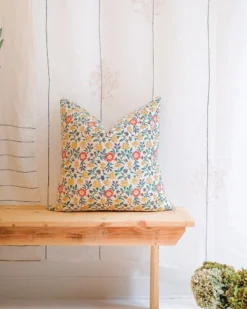 Soil To Studio Priya Linen Throw Pillow Cover