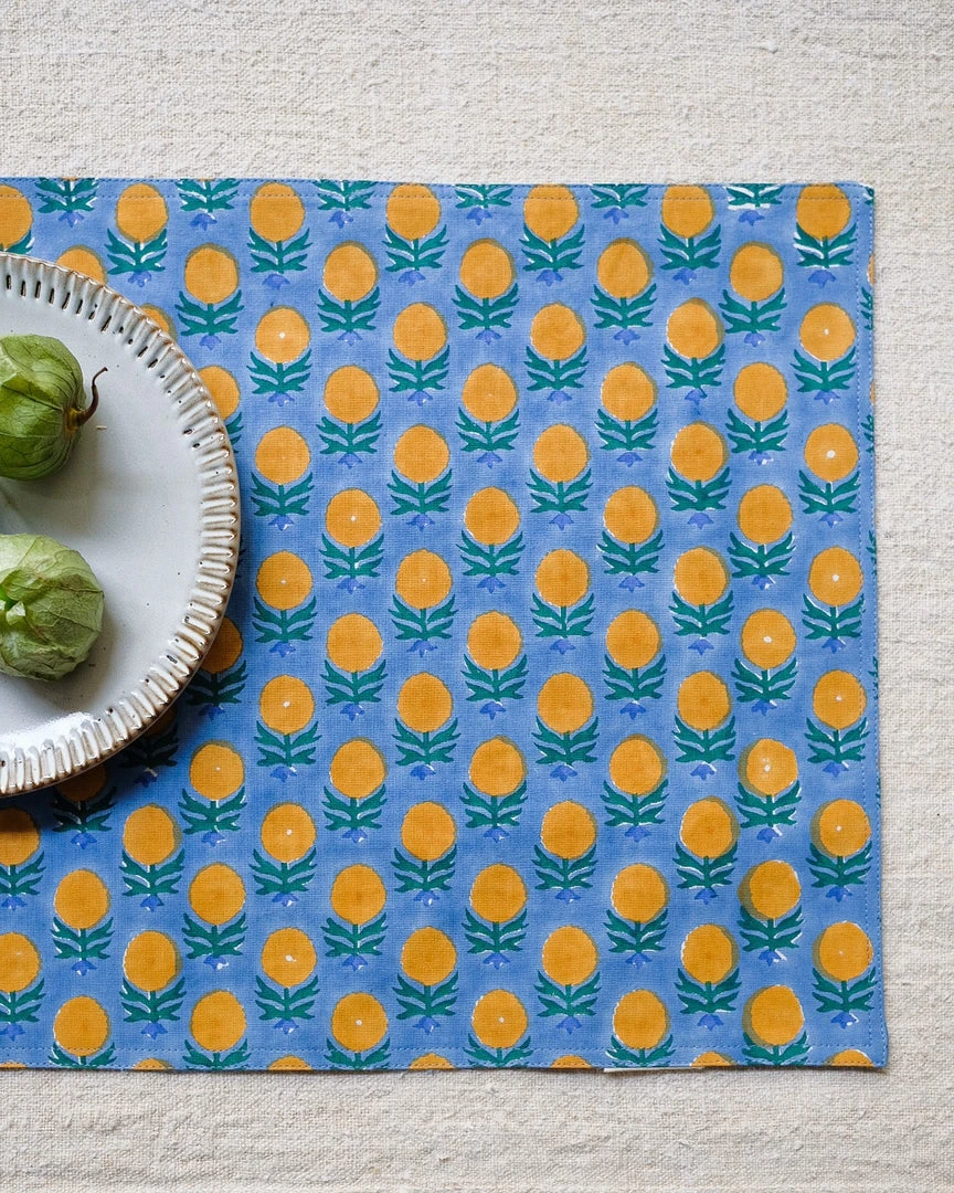 Soil To Studio Kitchen + Dining Richa Placemat Set 7 Soil To Studio Kitchen + Dining Richa Placemat Set