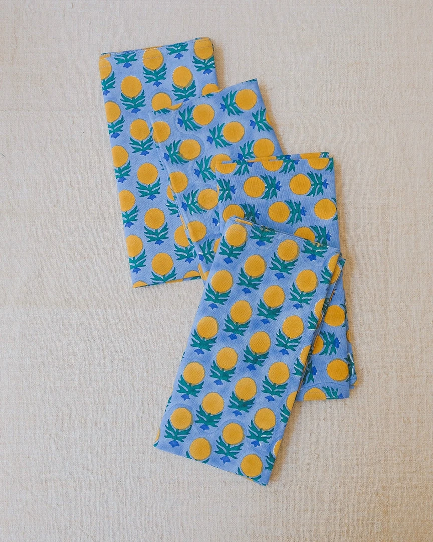 Soil To Studio Kitchen + Dining Shama Linen Napkin Set 3 Soil To Studio Kitchen + Dining Shama Linen Napkin Set