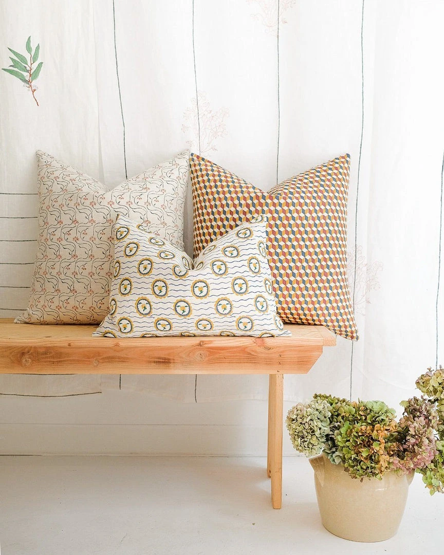 Soil To Studio Home Goods Tanya Linen Throw Pillow Cover 5 Soil To Studio Home Goods Tanya Linen Throw Pillow Cover