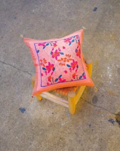 Soil To Studio Teejan Linen Throw Pillow Cover - Bright Pink 15 Soil To Studio Teejan Linen Throw Pillow Cover - Bright Pink