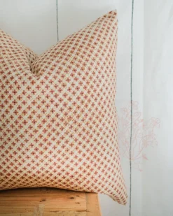 Soil To Studio Zainab Linen Throw Pillow Cover