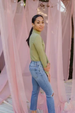 Mien Sol Mock Neck Long Sleeve Top 37 Mien Sol Mock Neck Long Sleeve Top