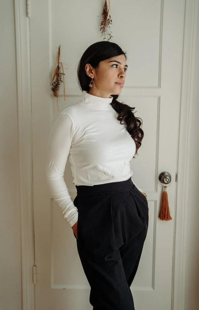 Mien Sol Mock Neck Long Sleeve Top 17 Mien Sol Mock Neck Long Sleeve Top