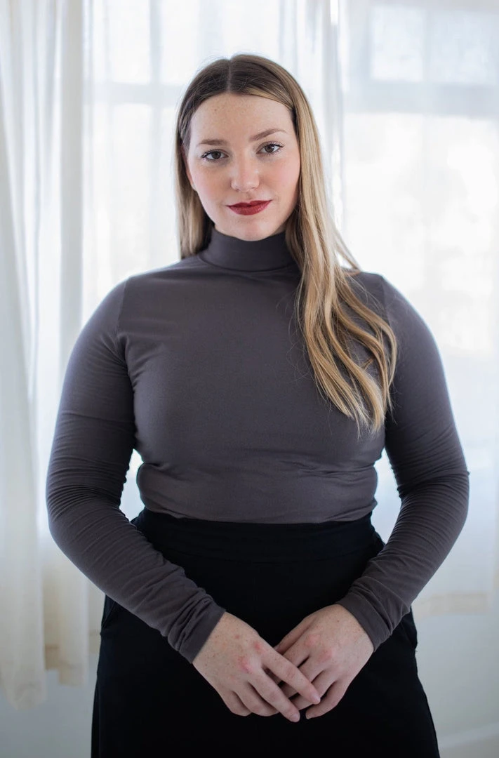 Mien Sol Mock Neck Long Sleeve Top 6 Mien Sol Mock Neck Long Sleeve Top