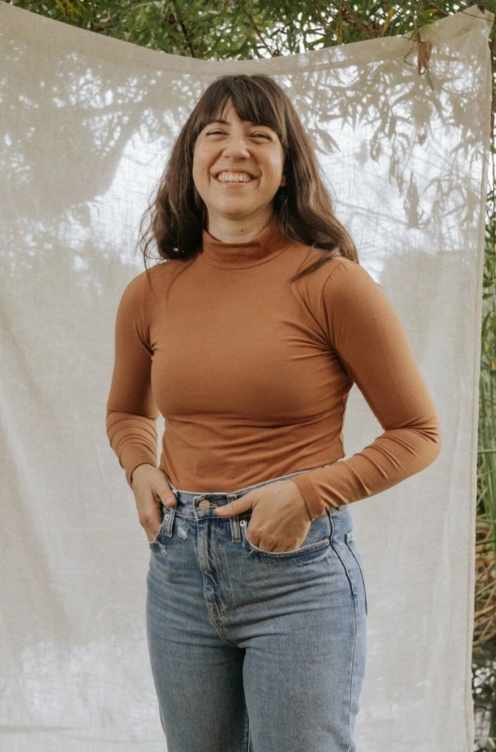 Mien Sol Mock Neck Long Sleeve Top 12 Mien Sol Mock Neck Long Sleeve Top