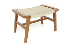 Masaya & Co. Furniture Masaya Solid Manila Ottoman